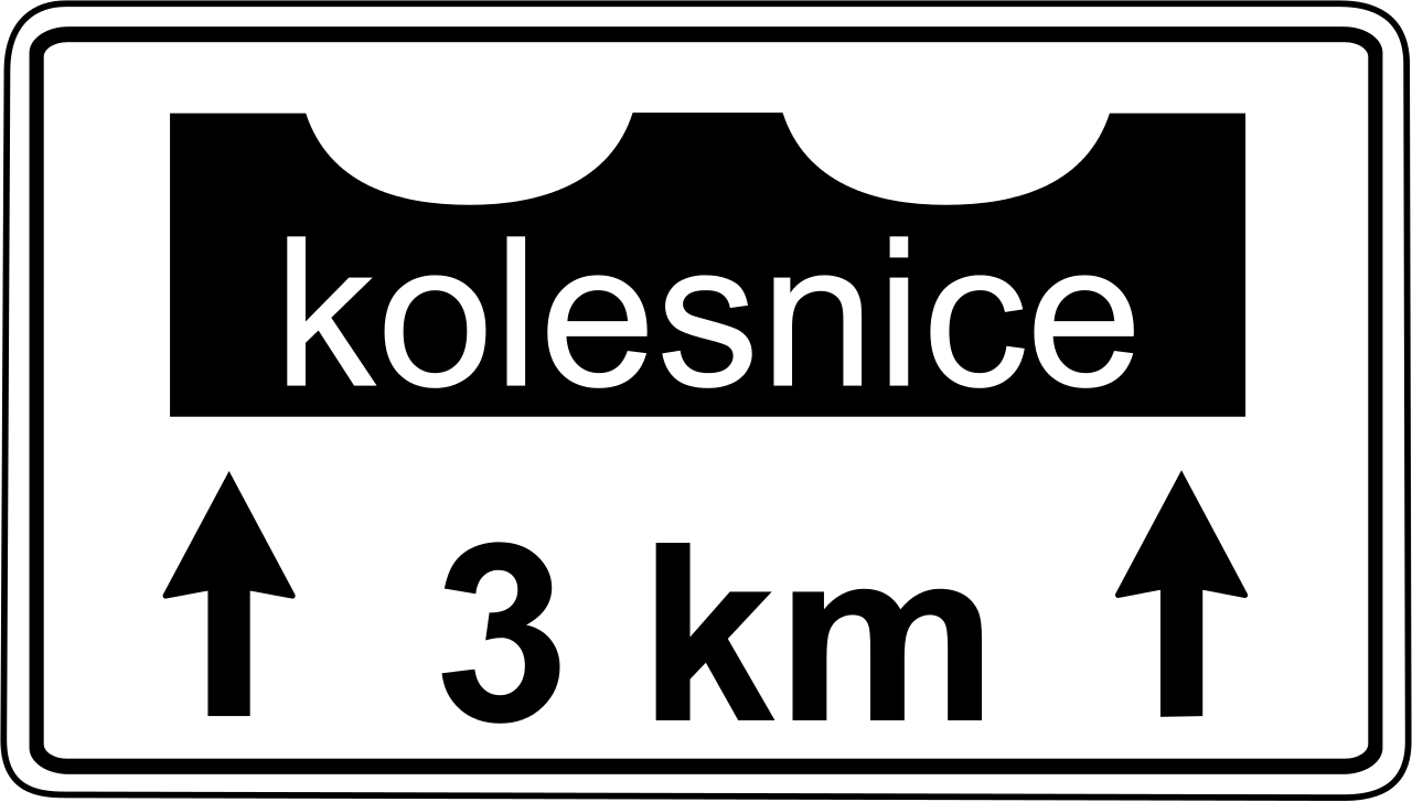 Tekerlek izleri.