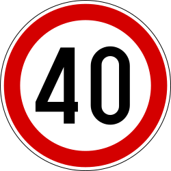 What does this traffic sign mean?