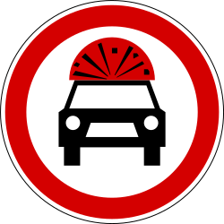 What does this traffic sign mean?