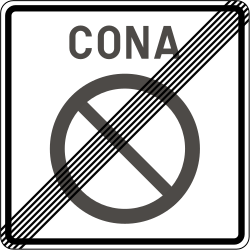 What does this traffic sign mean?