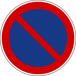 Parking prohibited.