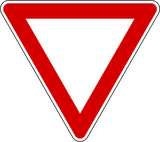 Vorfahrt gewähren.