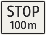 STOP a ... metros.