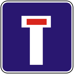 Sackgasse.