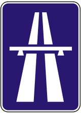 Inicio de autopista.