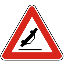 Advertencia de accidentes.