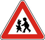 Advertencia de niños.