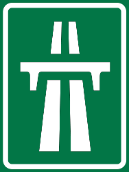 Início de autoestrada.