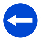 Sola gitmek zorunludur.