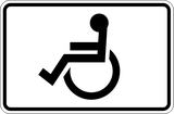 For people with disabilities.