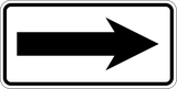 To the right.