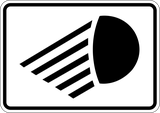 Headlights.