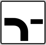 Crossroad shape.