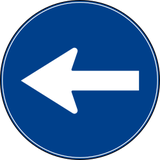 Mandatory left.