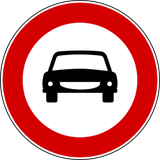 Cars prohibited.