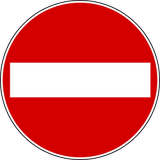 No entry.