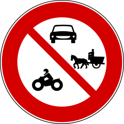 What does this traffic sign mean?