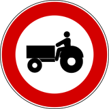 Tractors prohibited.