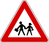 Warning for children.