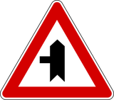 Priority at the junction.