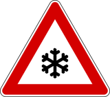 Warning for snow and sleet.