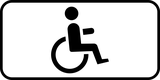 For people with disabilities.