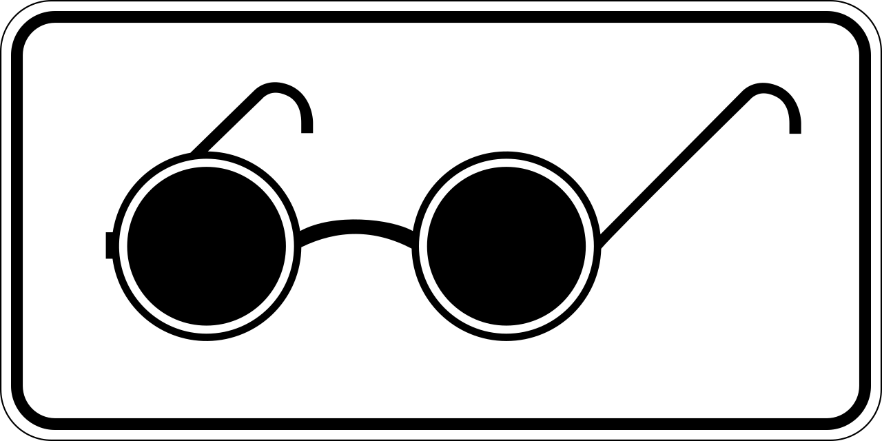 For blind people.