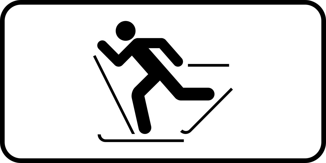 For skiers.
