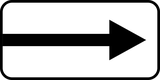 To the right.