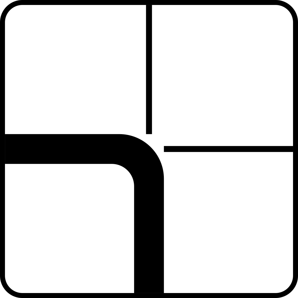 Junction shape.