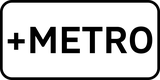 Park and ride with metro.