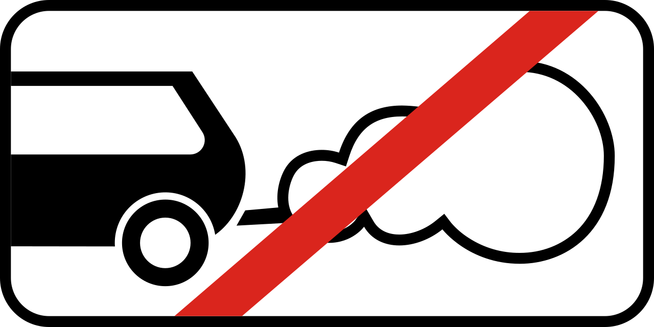 Engine idling prohibited.