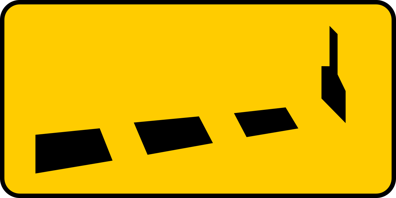 Line painting.