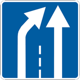 End of a lane.