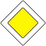 Start of a priority road.
