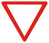 Give way.