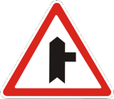 Priority at the junction.