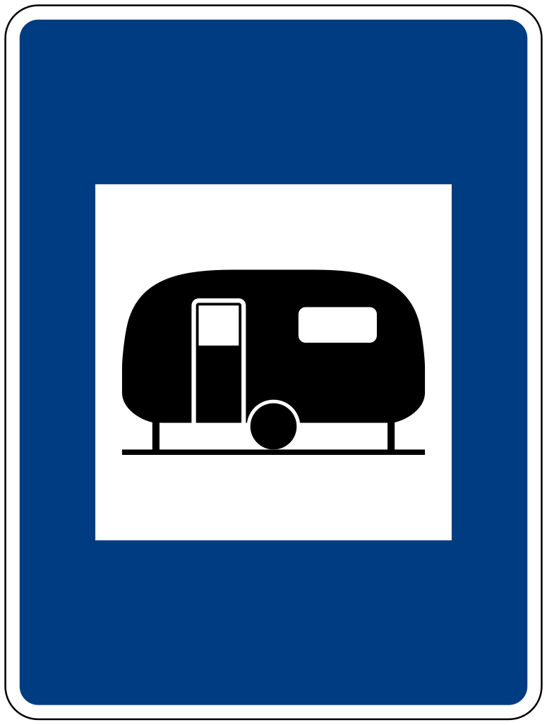 Área para caravanas.