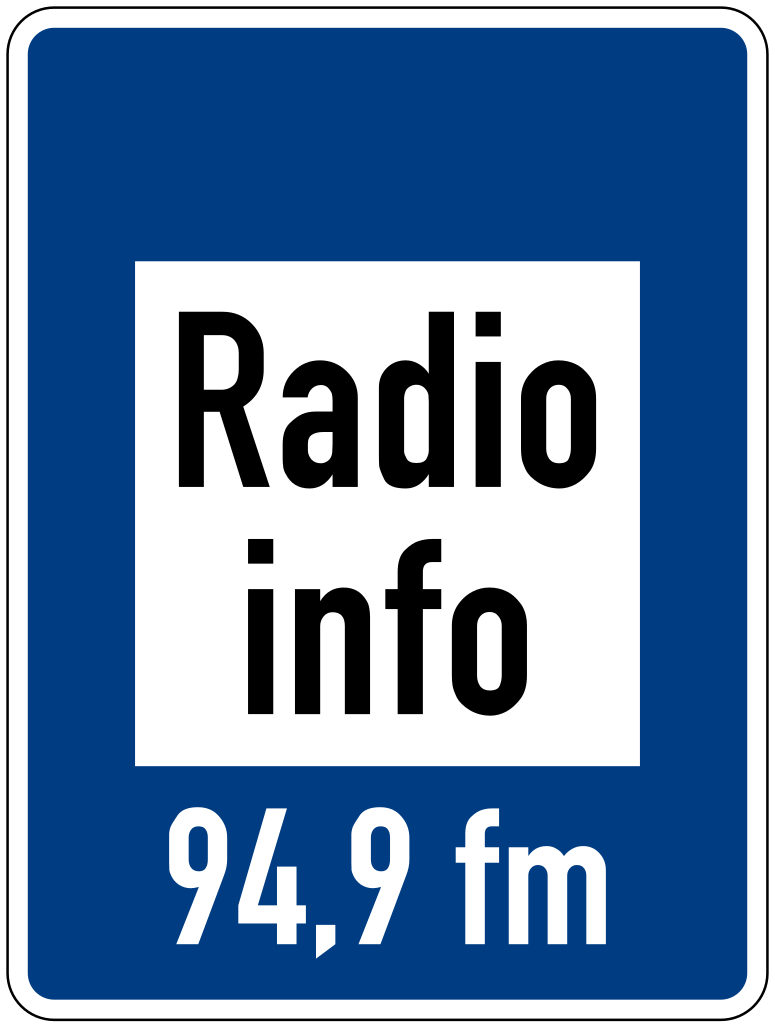 Radio de información de tráfico.