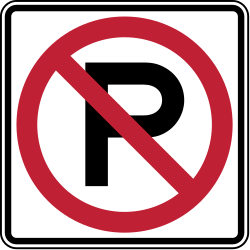 Parkeren verboden.
