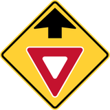 Give way ahead.