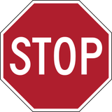 Stop and give way.