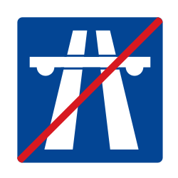 Fin de autopista.