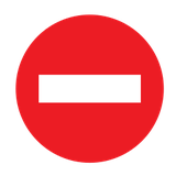 Entrada prohibida.