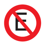 Estacionamiento prohibido.