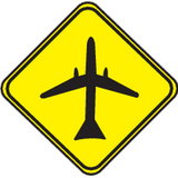 Advertencia de aviones a baja altura.