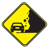 Advertencia de desprendimientos.