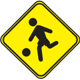 Advertencia de zona de juegos.