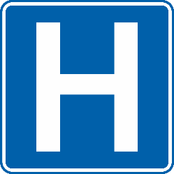 Krankenhaus.