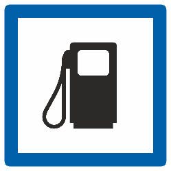 Tankstelle.
